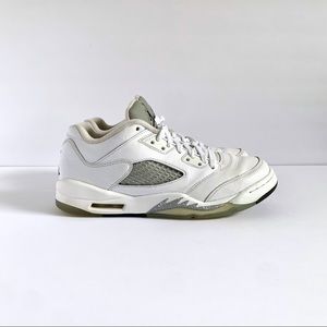 Nike Air Jordan 5 Retro Low GS Wolf Grey Sz 7Y